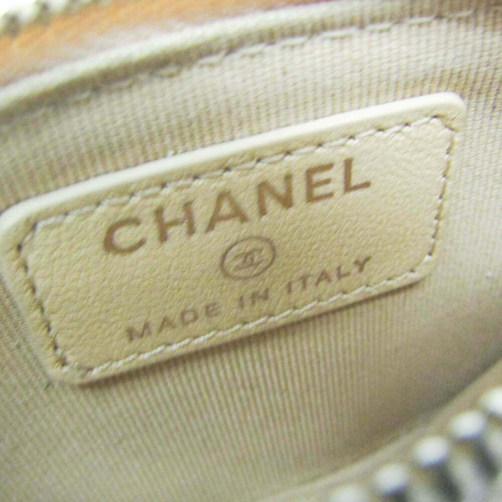 CHANEL Authentic Cream Leather Wallet - Picture 16 of 16